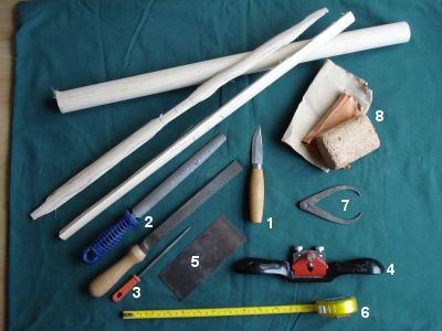 Werkzeuge für Bogenbau